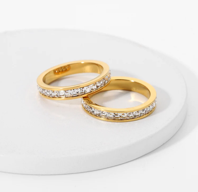 Bague Kléria Plaqué Or 18k