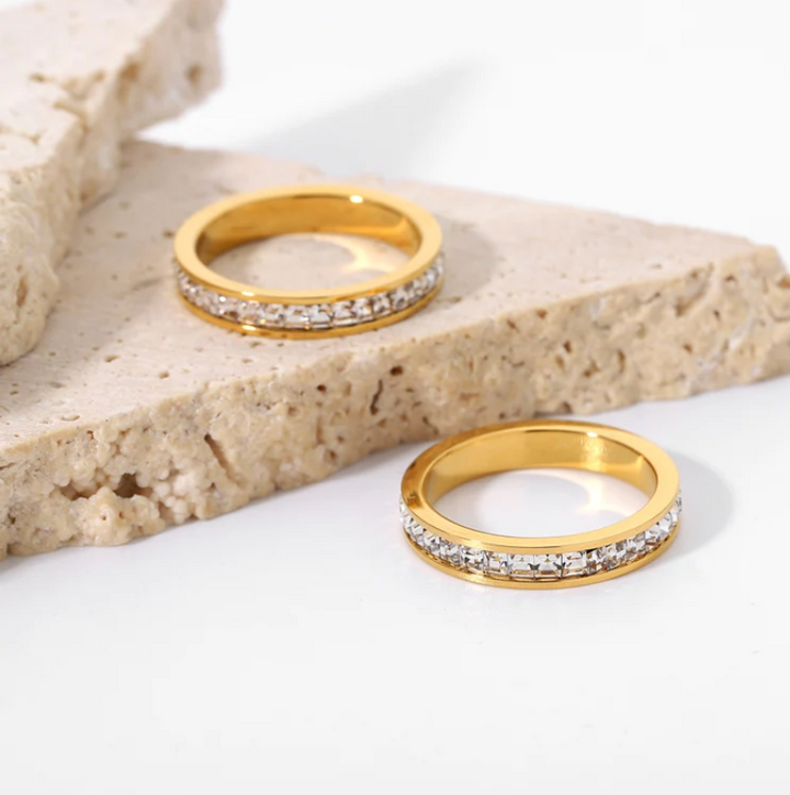 Bague Kléria Plaqué Or 18k
