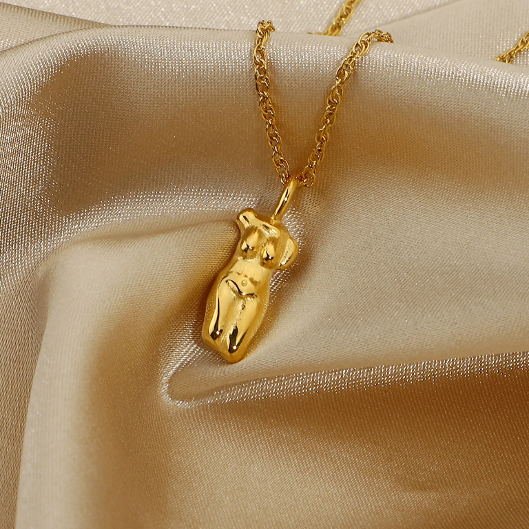 Collier Vénus Sublime Plaqué Or 18K
