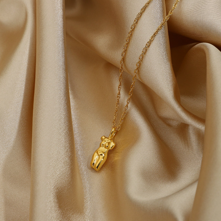 Collier Vénus Sublime Plaqué Or 18K