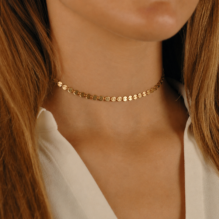 Collier Astré Plaqué Or 18k