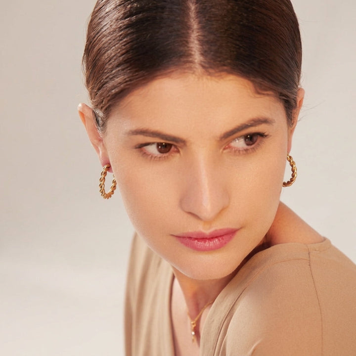 Boucles d'oreilles Yellia Plaqué Or 18k