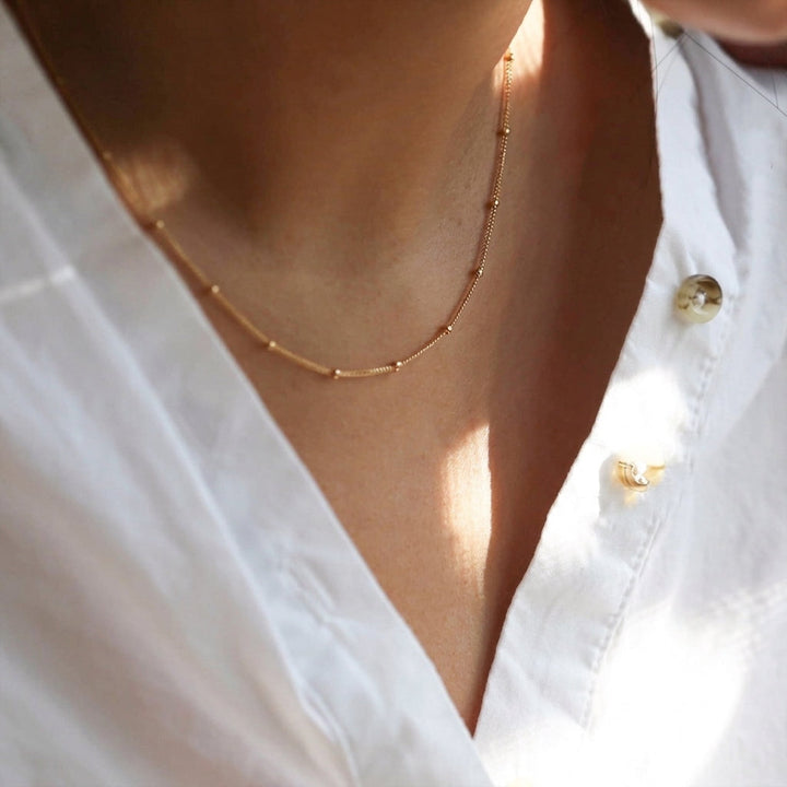Collier Astrid Plaqué Or 18k