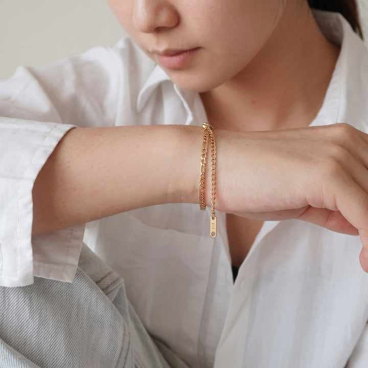 Bracelet Garance Plaqué Or 18K