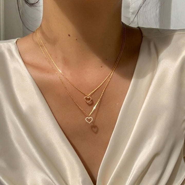 Collier Amoria Plaqué Or 18k