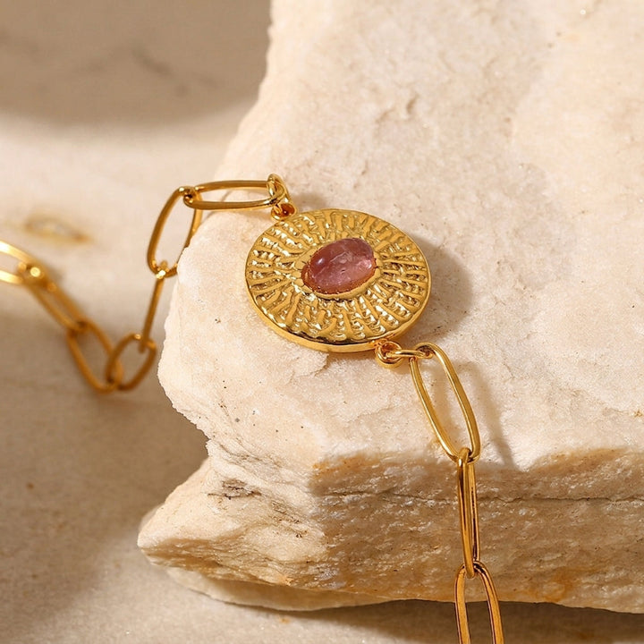 Bracelet Hélios Plaqué Or 18K