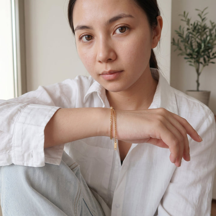 Bracelet Garance Plaqué Or 18K