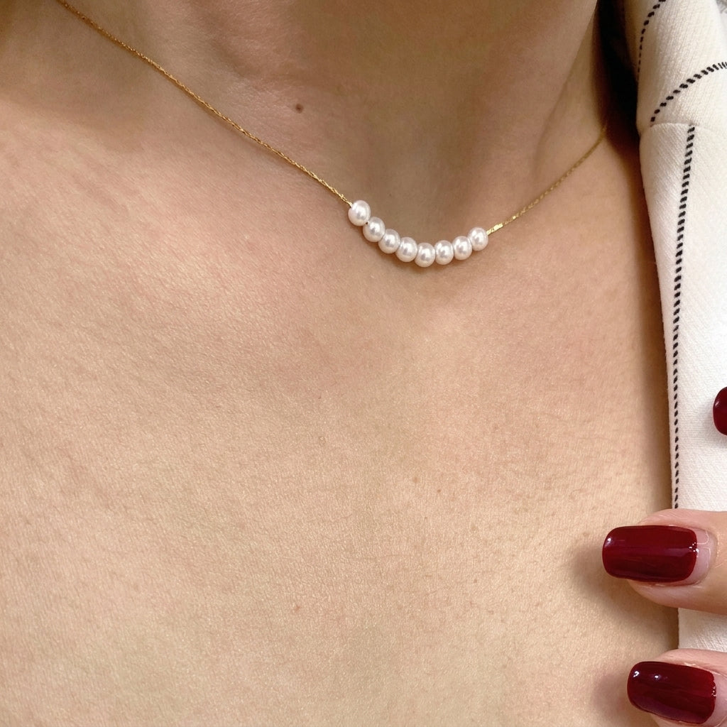 Collier Grâce Plaqué Or 18k