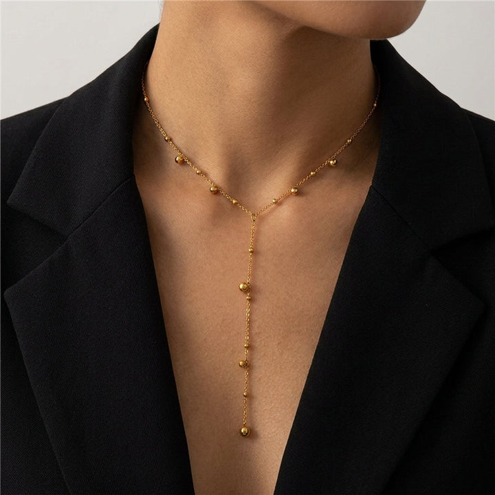 Collier Goutte d'Or Plaqué Or 18K
