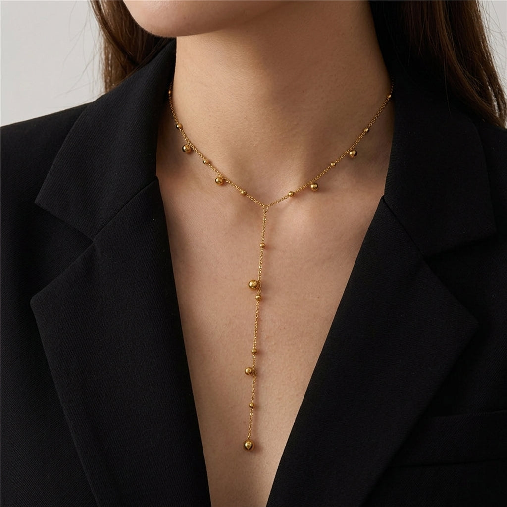 Collier Goutte d'Or Plaqué Or 18K