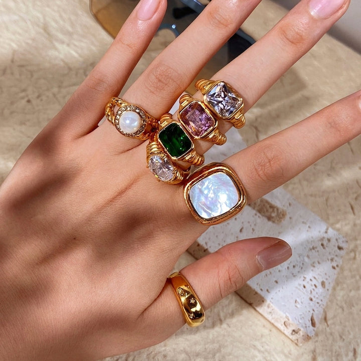 Bague Héloïse Plaqué Or 18k
