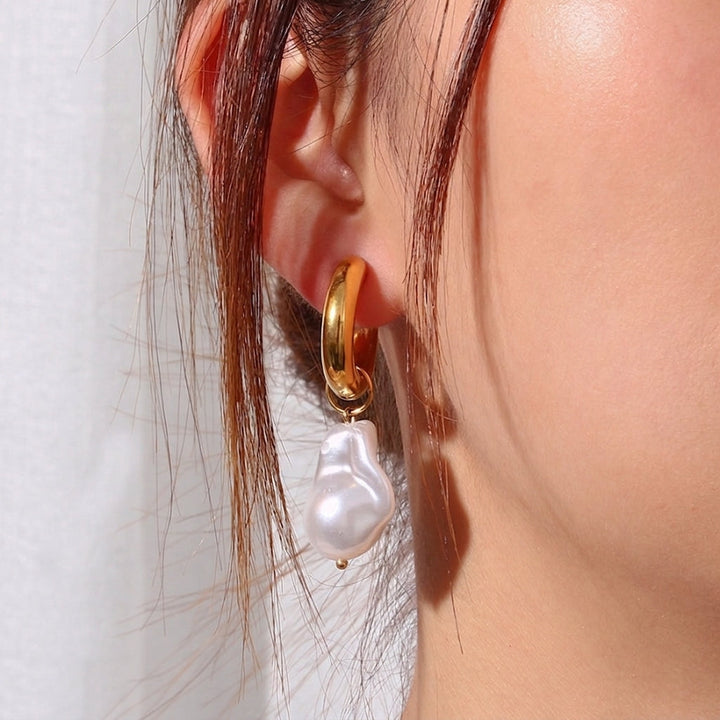 Boucles d'oreilles Riviera Plaqué Or 18k