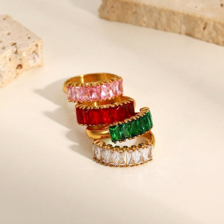 Bague Rivola Plaqué Or 18K