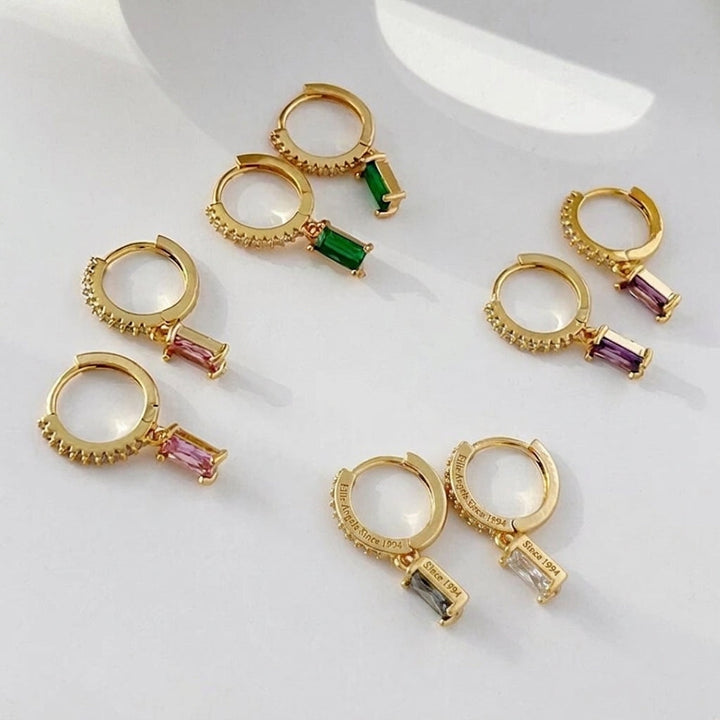 Mini créoles Juliette Plaqué Or 18k