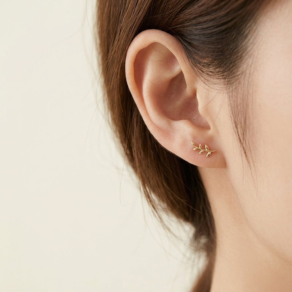 Boucles d'oreilles Liviana Plaqué Or 18k