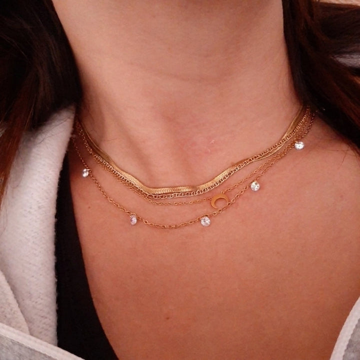 Collier Léna Plaqué Or 18K