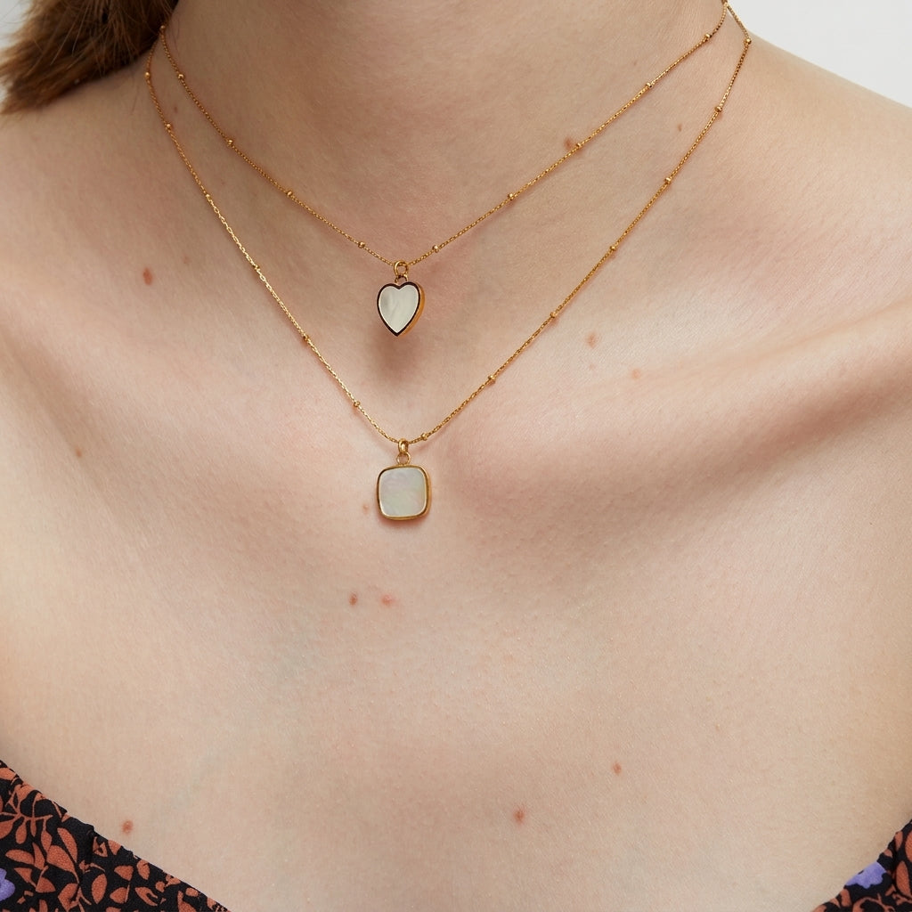 Collier Lacré Plaqué Or 18k