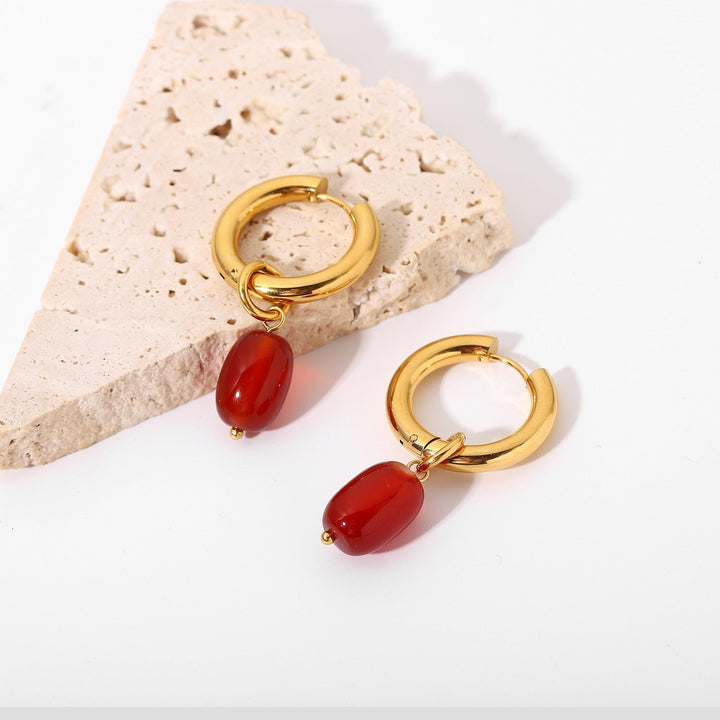 Boucles d'oreilles Scarlett Plaqué Or 18K