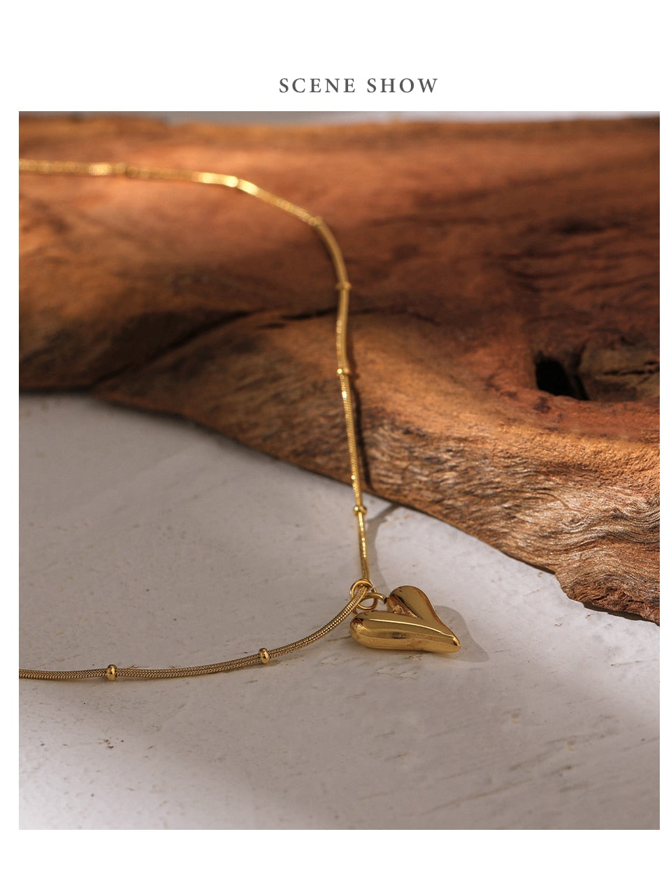 Collier Célestine Plaqué Or 18k