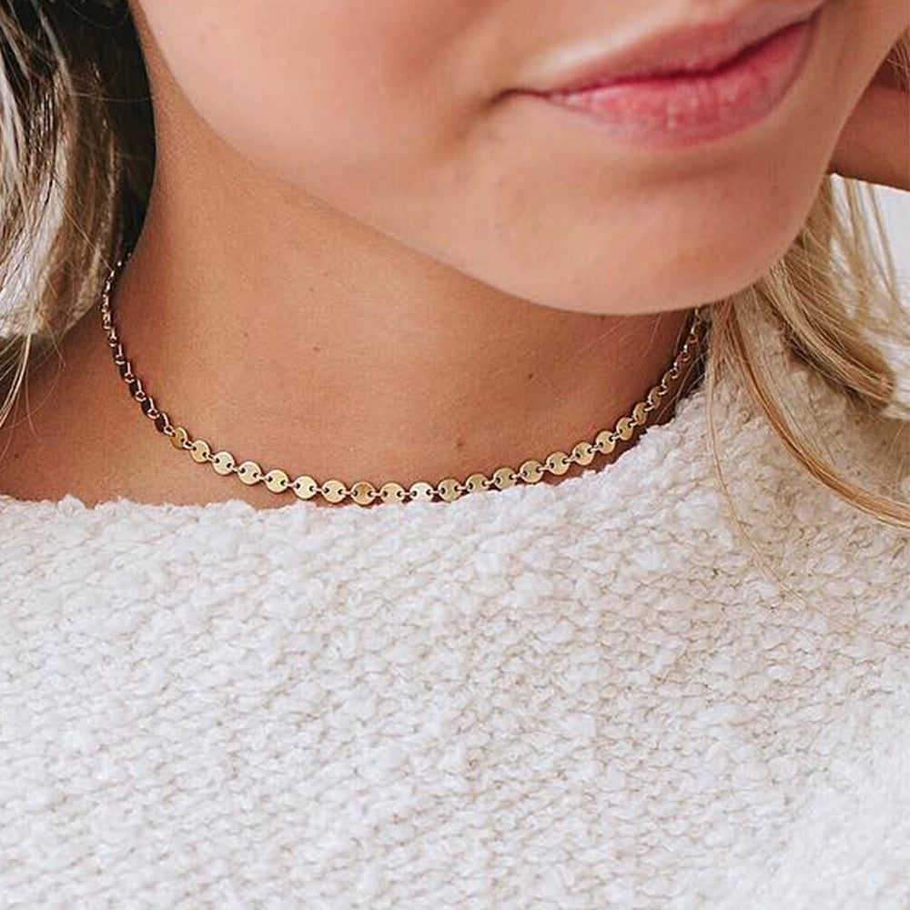 Collier Astré Plaqué Or 18k