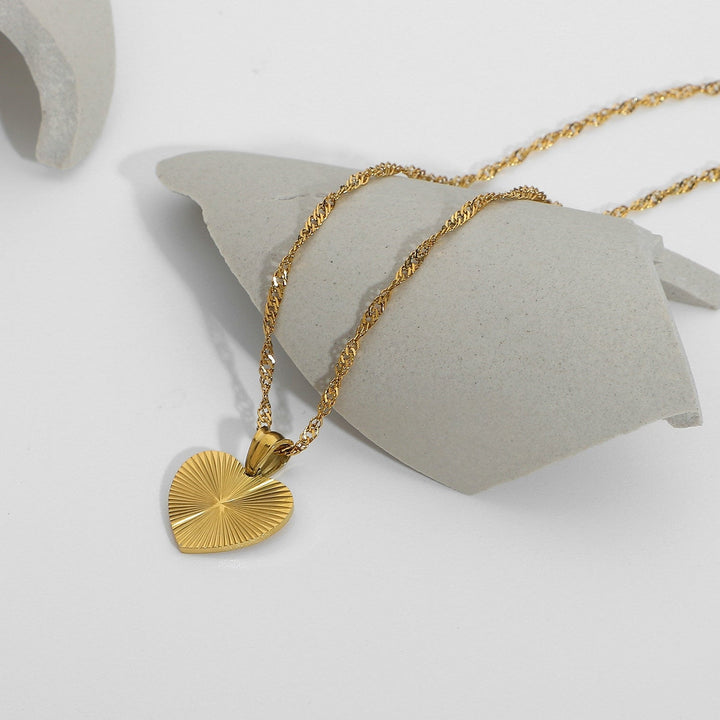 Collier Romane Plaqué Or 18k