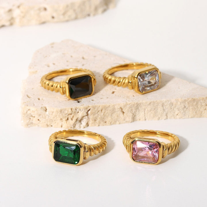 Bague Héloïse Plaqué Or 18k