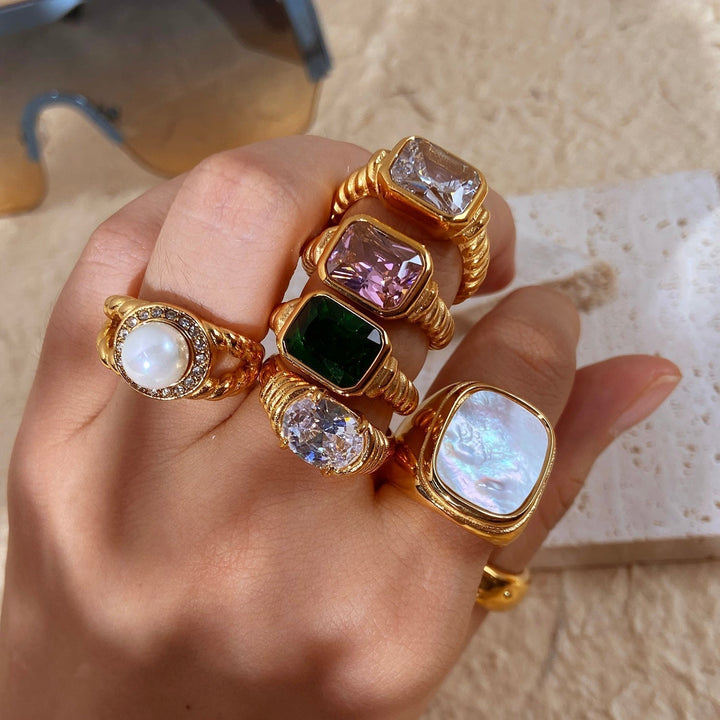 Bague Héloïse Plaqué Or 18k