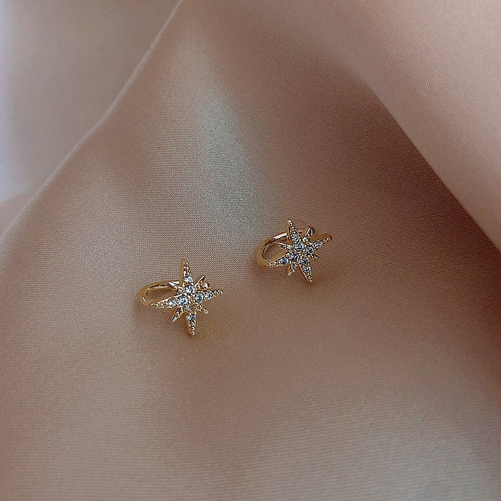 Boucles d'oreilles Constellation Étoilée Plaqué Or 18k