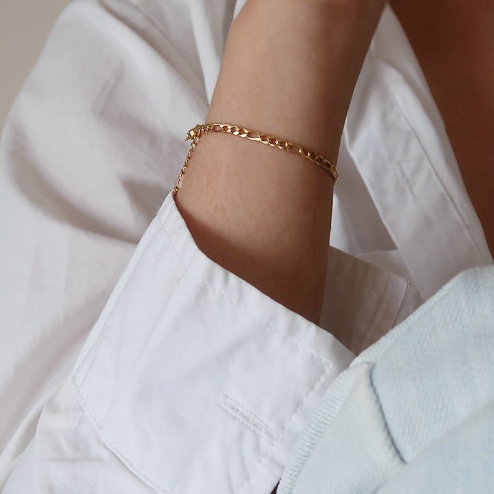 Bracelet Garance Plaqué Or 18K