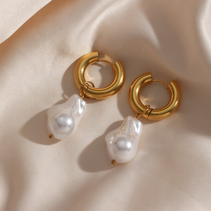 Boucles d'oreilles Riviera Plaqué Or 18k