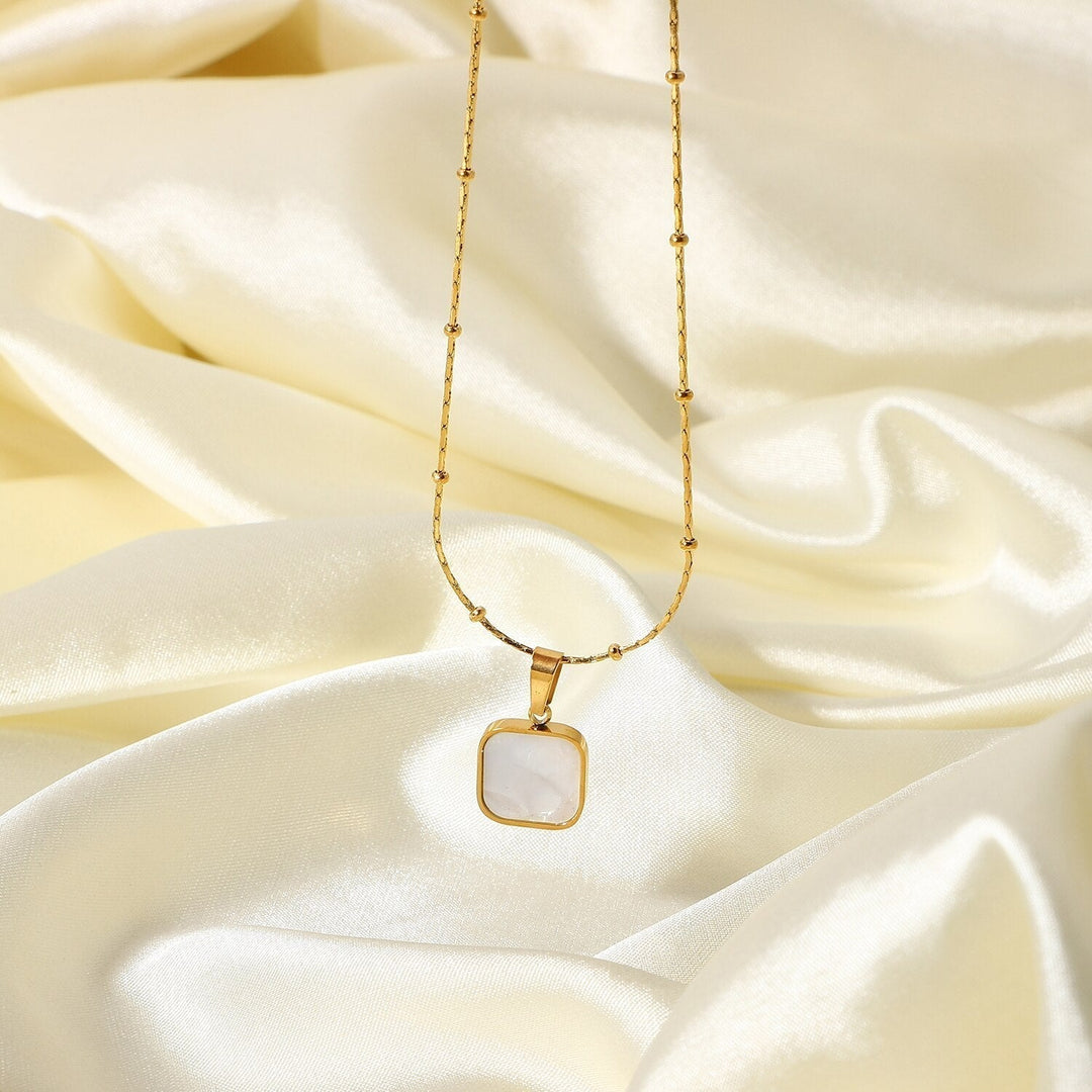 Collier Lacré Plaqué Or 18k