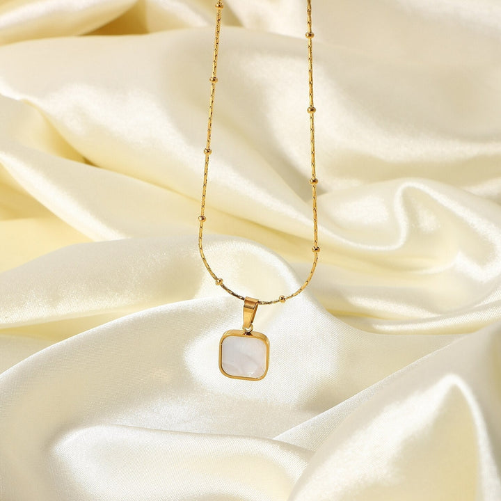 Collier Lacré Plaqué Or 18k