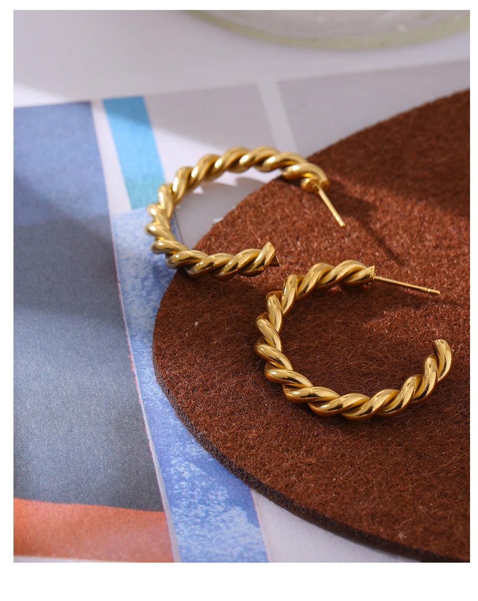 Boucles d'oreilles Yellia Plaqué Or 18k