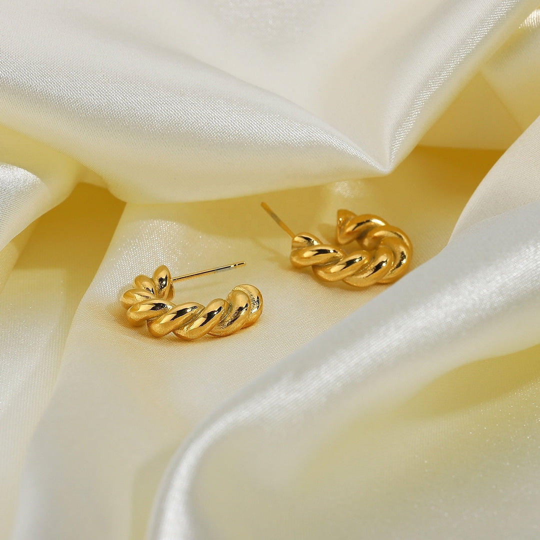 Boucles d'oreilles Mea Plaqué Or 18k
