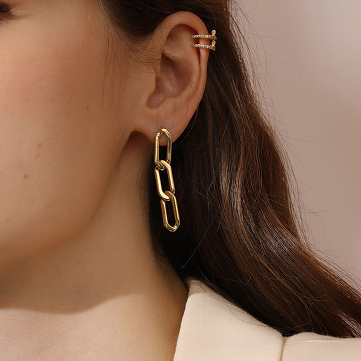 Boucles d'oreilles Auria Plaqué Or 18k