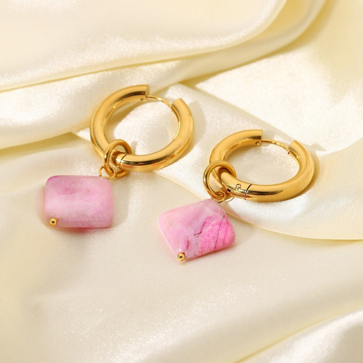 Boucles d'oreilles Roxane Plaqué Or 18K