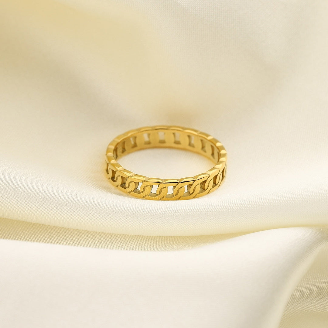 Bague Jeanne Plaqué Or 18K