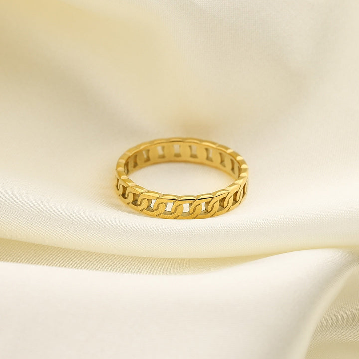 Bague Jeanne Plaqué Or 18K