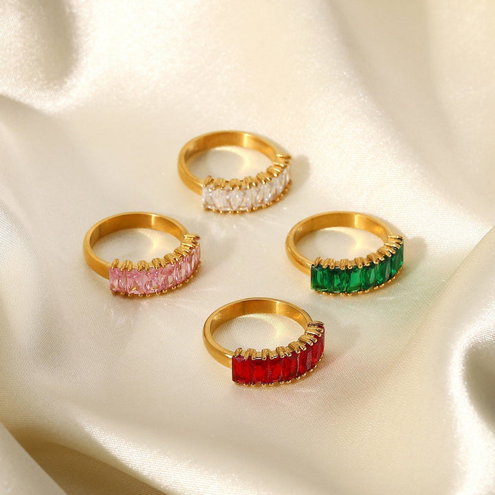 Bague Rivola Plaqué Or 18K