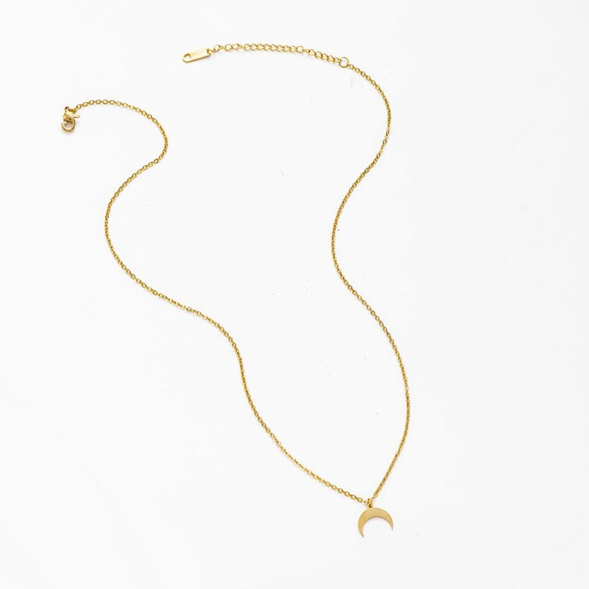 Collier Clair de Lune Plaqué Or 18k