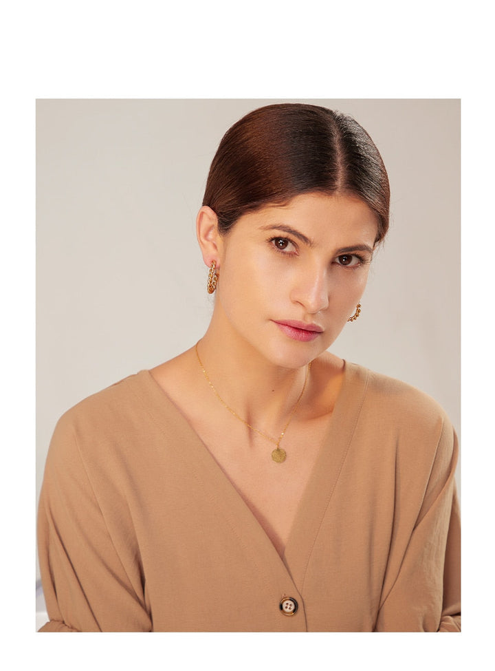 Boucles d'oreilles Yellia Plaqué Or 18k