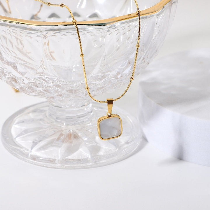 Collier Lacré Plaqué Or 18k