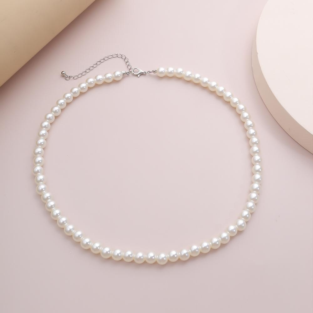 Collier Perle Plaqué Or 18k