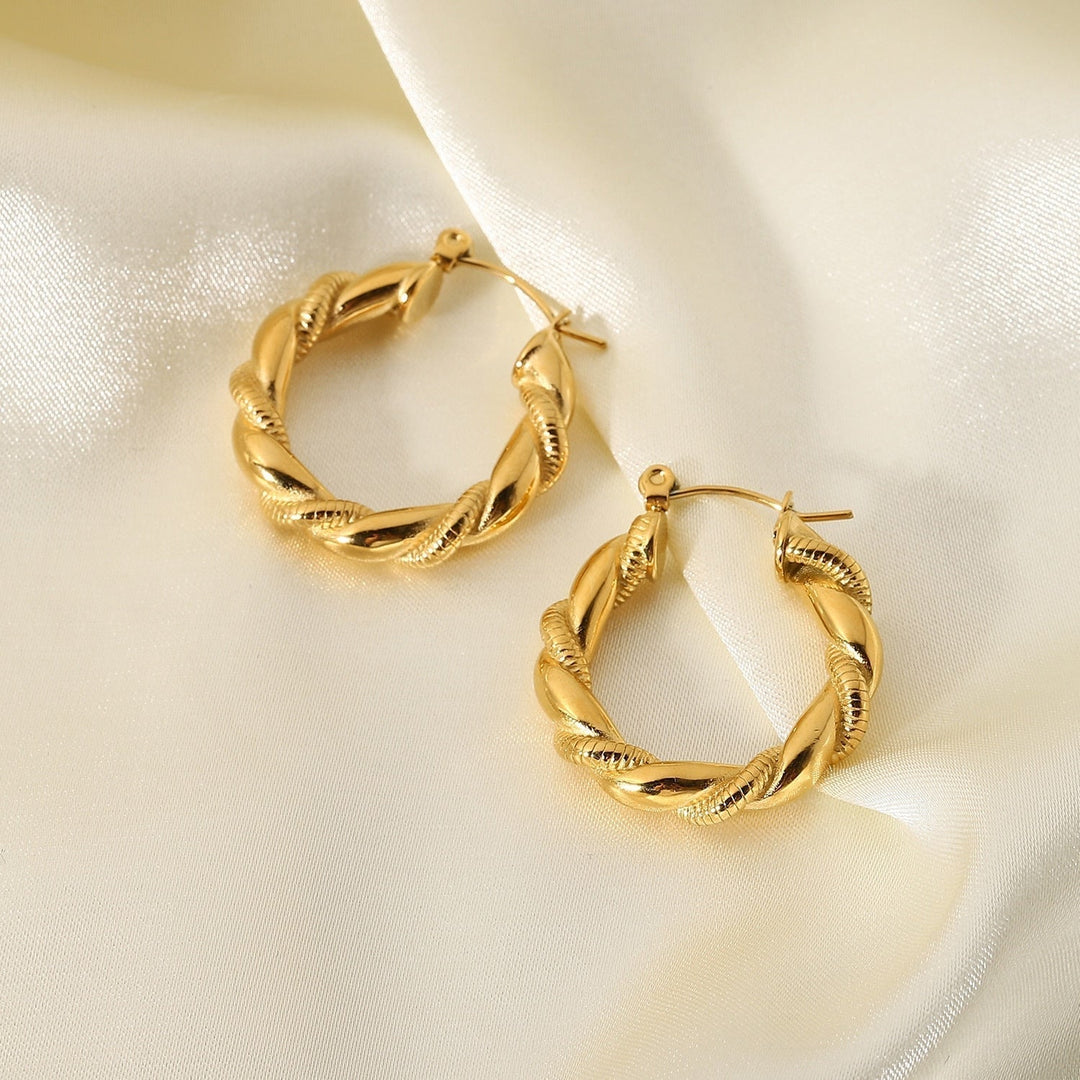 Boucles d'oreilles Camie Plaqué Or 18k