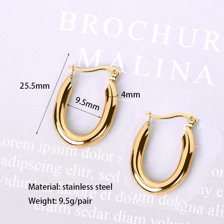 Boucles d'oreilles Livia Plaqué Or 18k