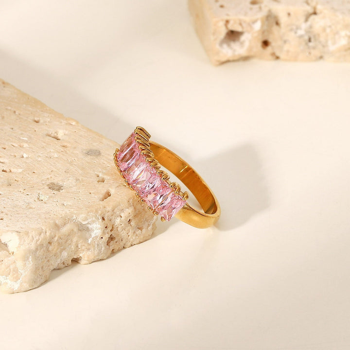 Bague Rivola Plaqué Or 18K