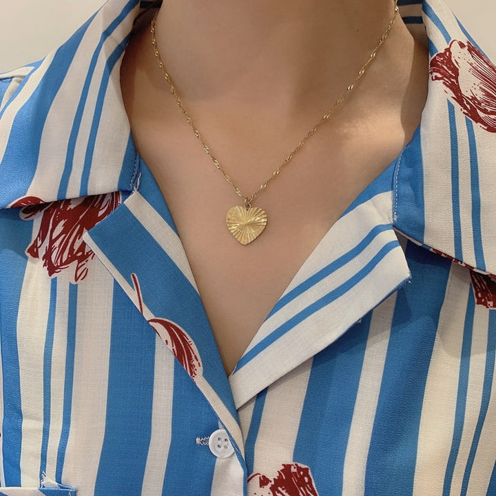 Collier Romane Plaqué Or 18k