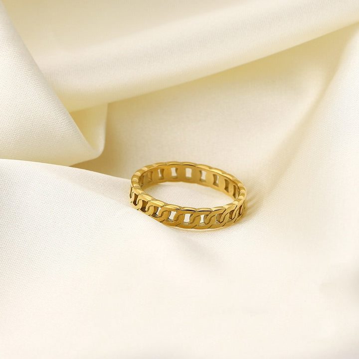 Bague Jeanne Plaqué Or 18K