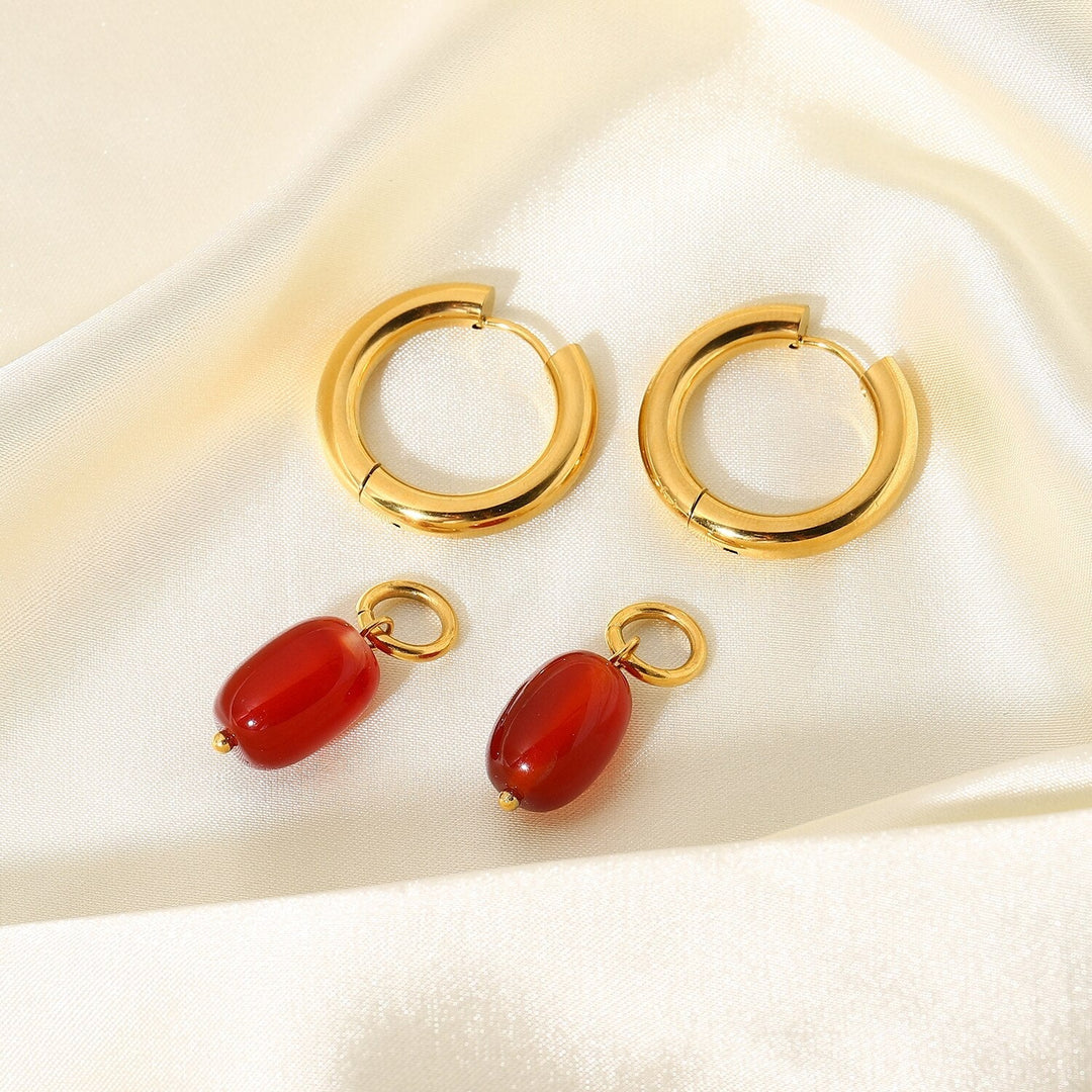 Boucles d'oreilles Scarlett Plaqué Or 18K