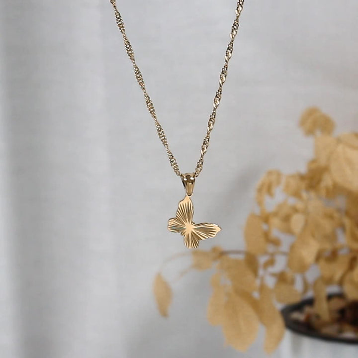 Collier Romane Plaqué Or 18k